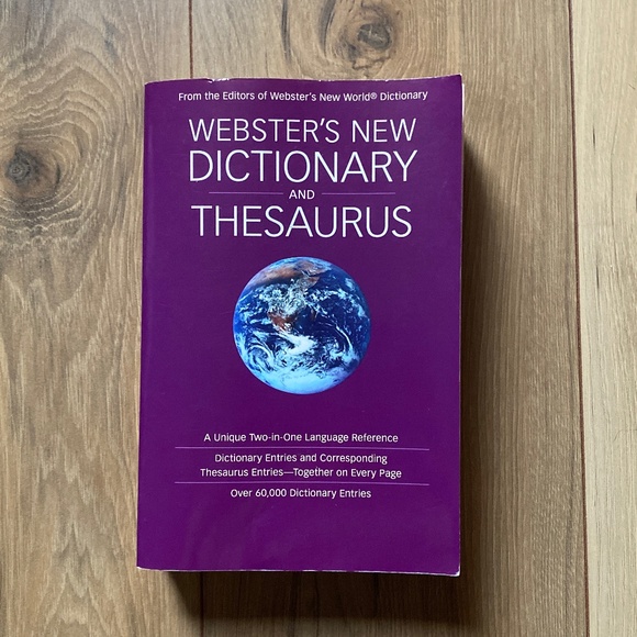 Websters New Dictionary And Thesaurus - Picture 1 of 6